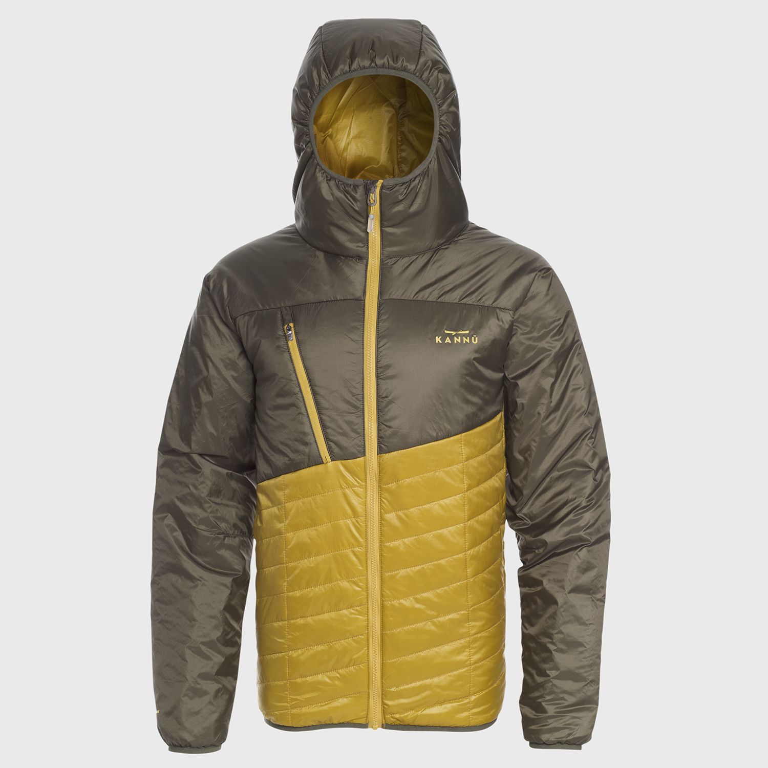 Parka Outdoor Hombre Acolchada Con Capucha Valdivia