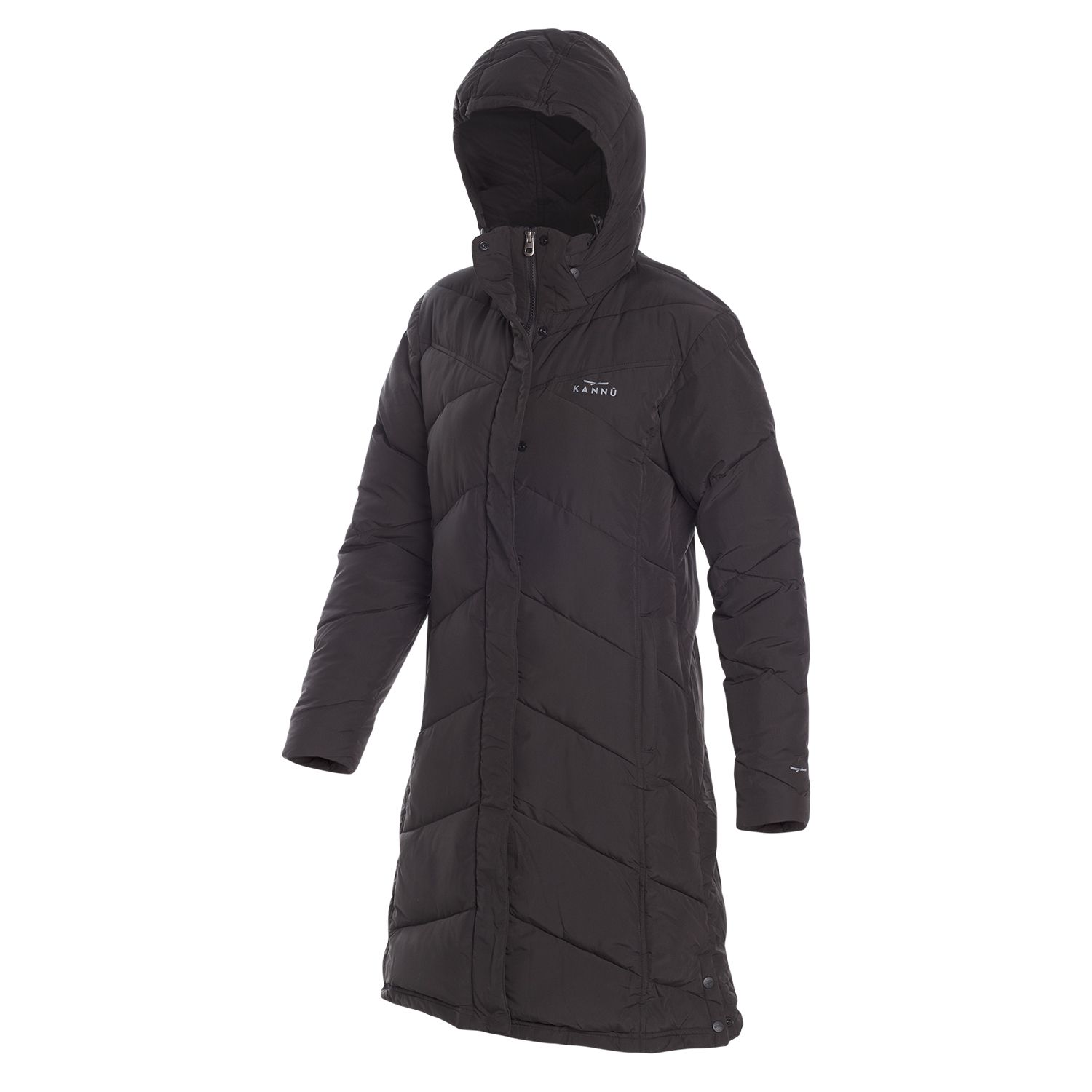 Parka Outdoor Larga Insulada Cisnes Mujer