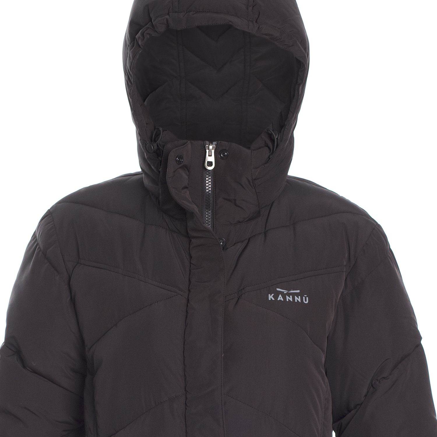 Parka Outdoor Larga Insulada Cisnes Mujer