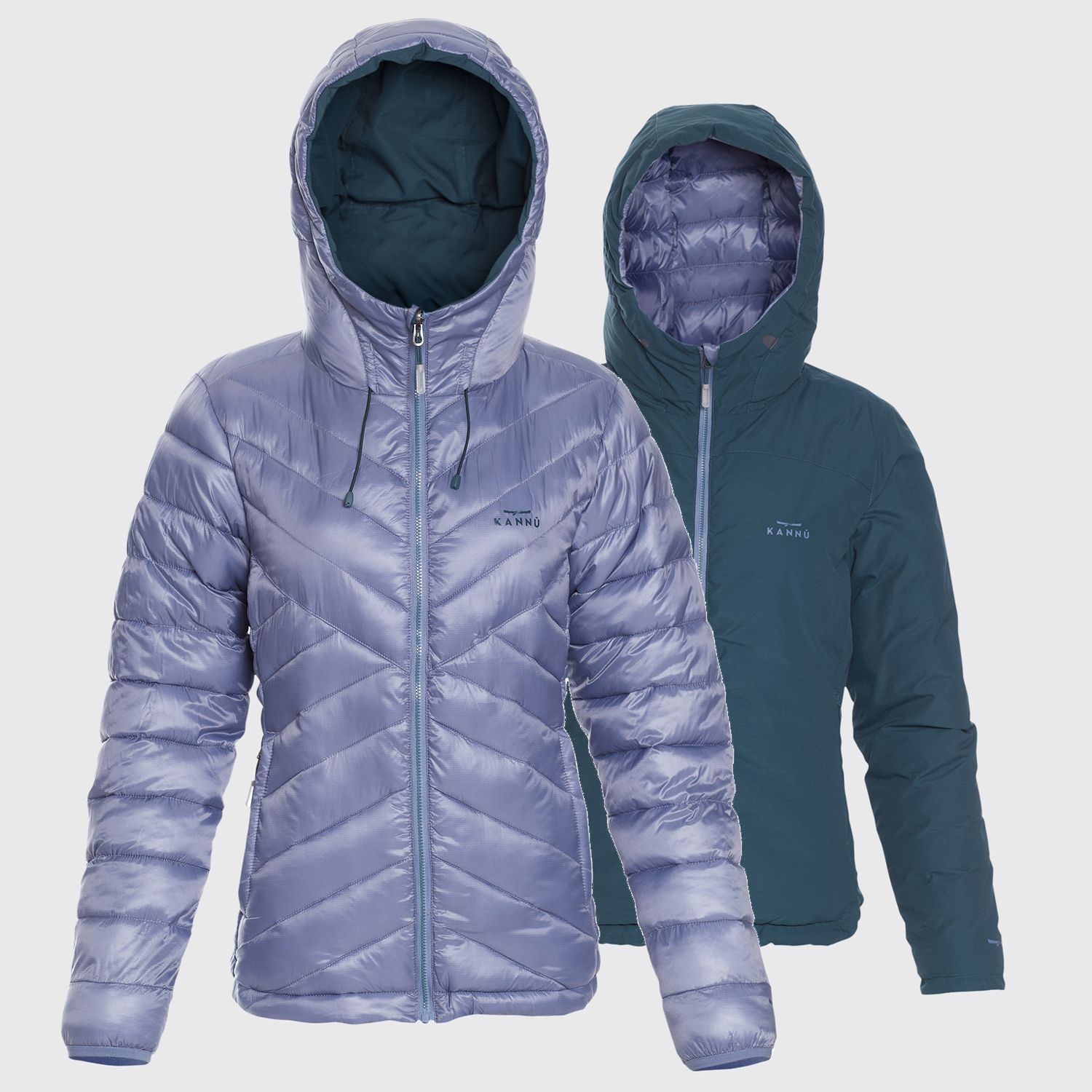 Parka Outdoor Mujer Reversible Maule