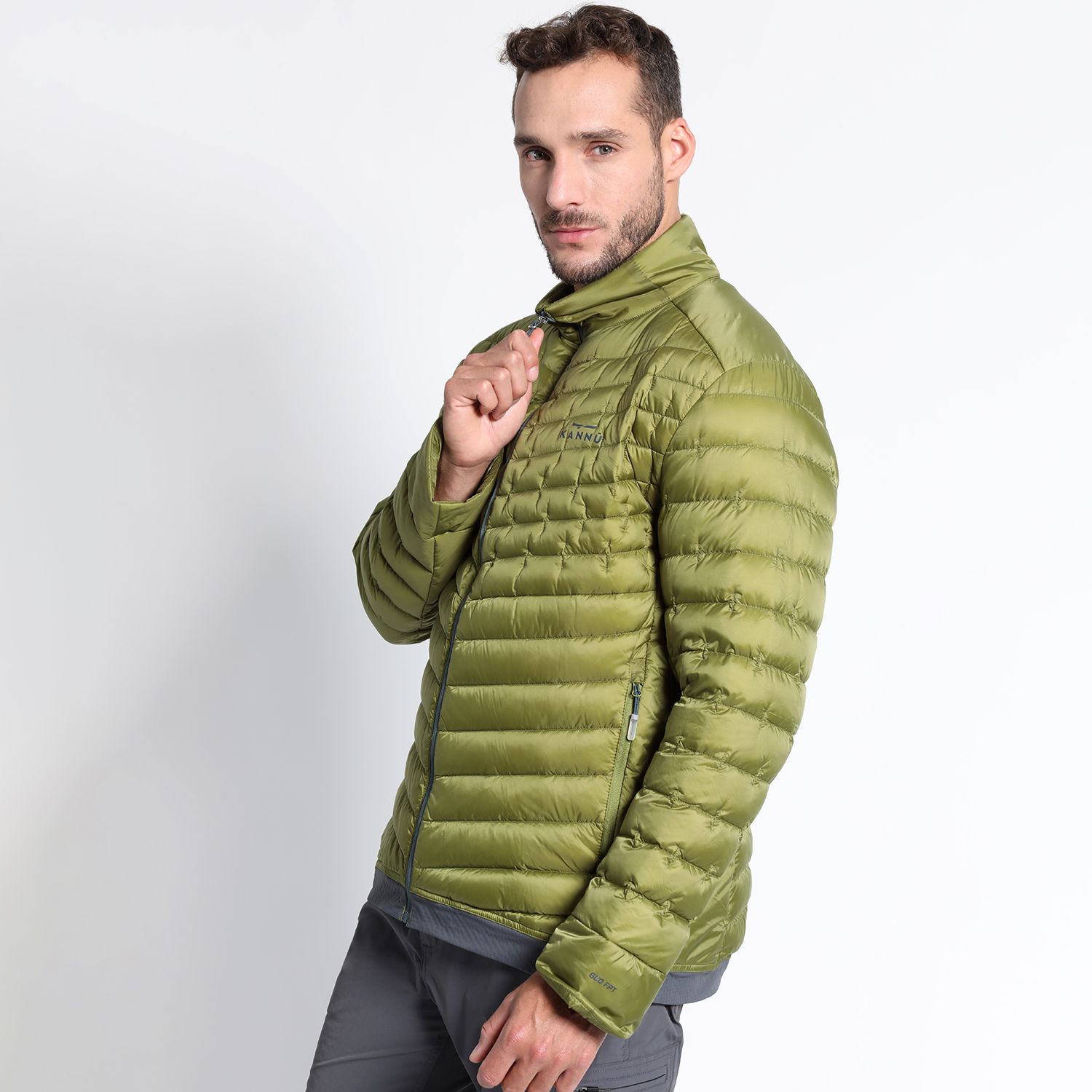 Parka Outdoor Acolchada Hibrida Hombre