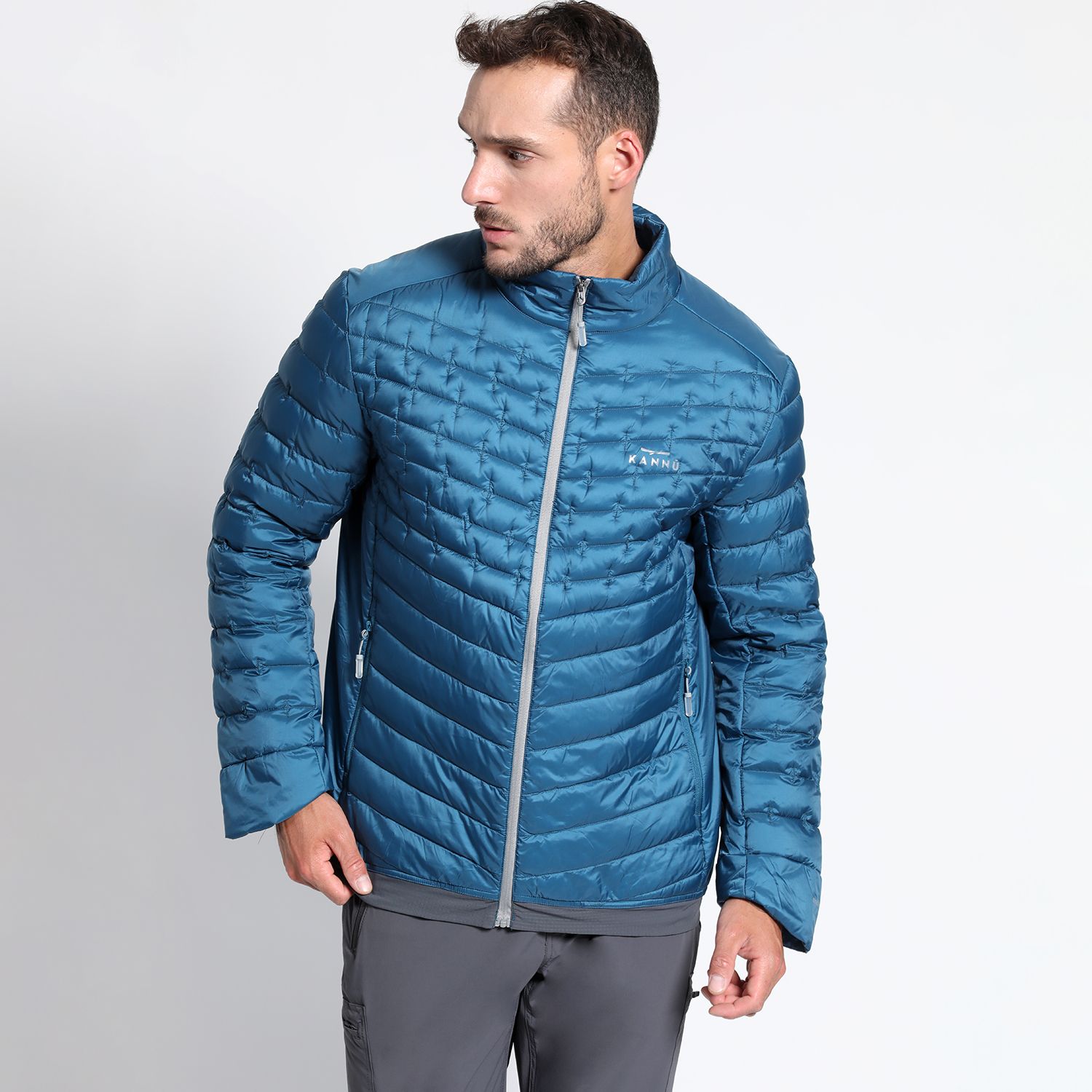 Parka Outdoor Acolchada Hibrida Hombre