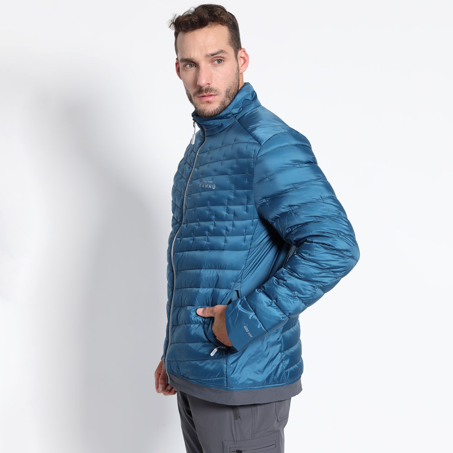 Parka Outdoor Acolchada Hibrida Hombre
