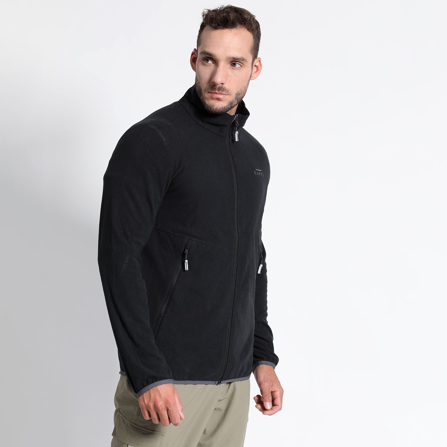 Polar Squares Full Zip Hombre