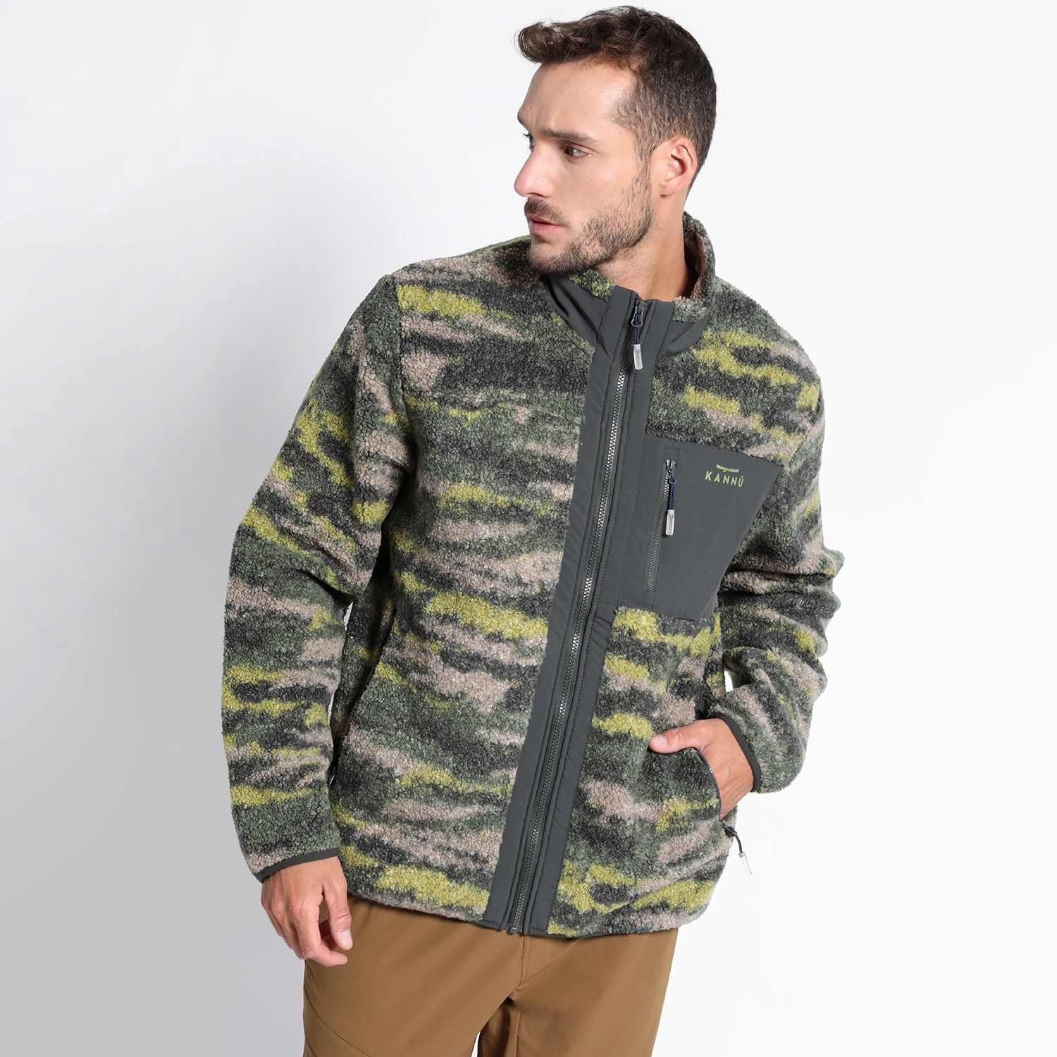 Polar Sherpa Estampado Hombre