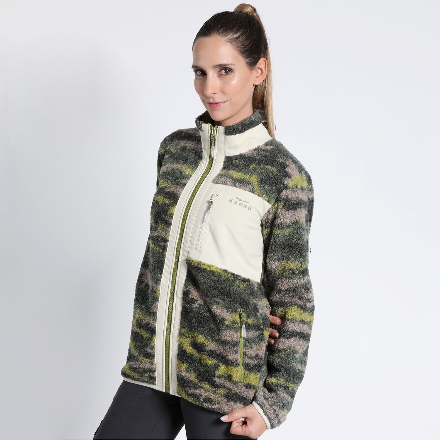 Polar Sherpa Estampado Mujer