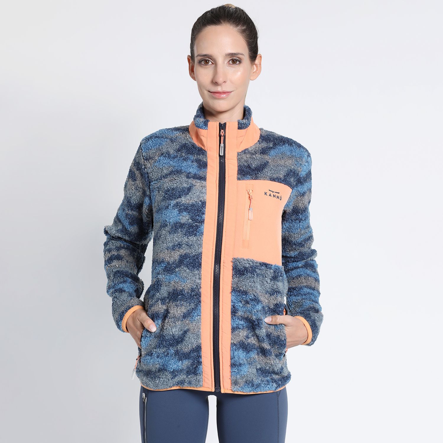 Polar Sherpa Estampado Mujer