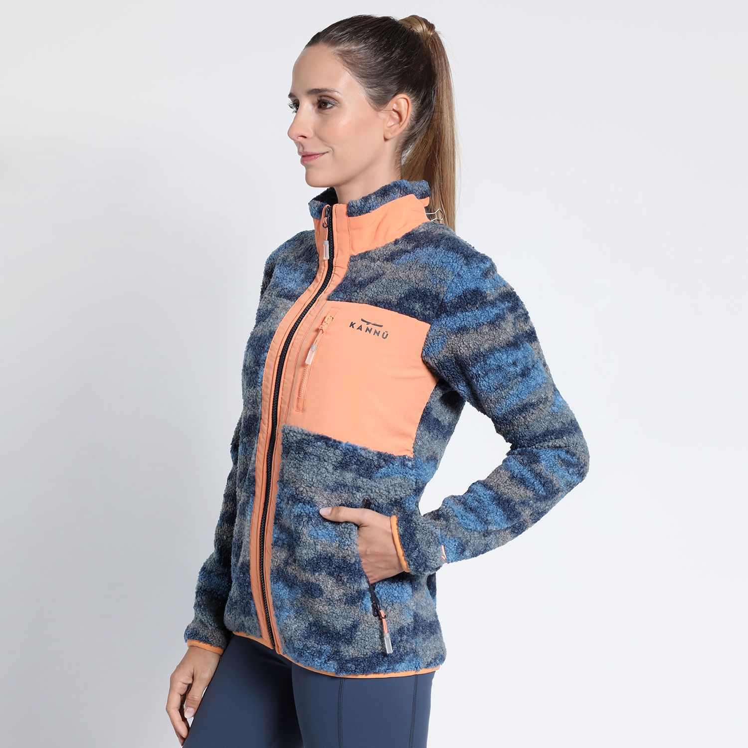 Polar Sherpa Estampado Mujer