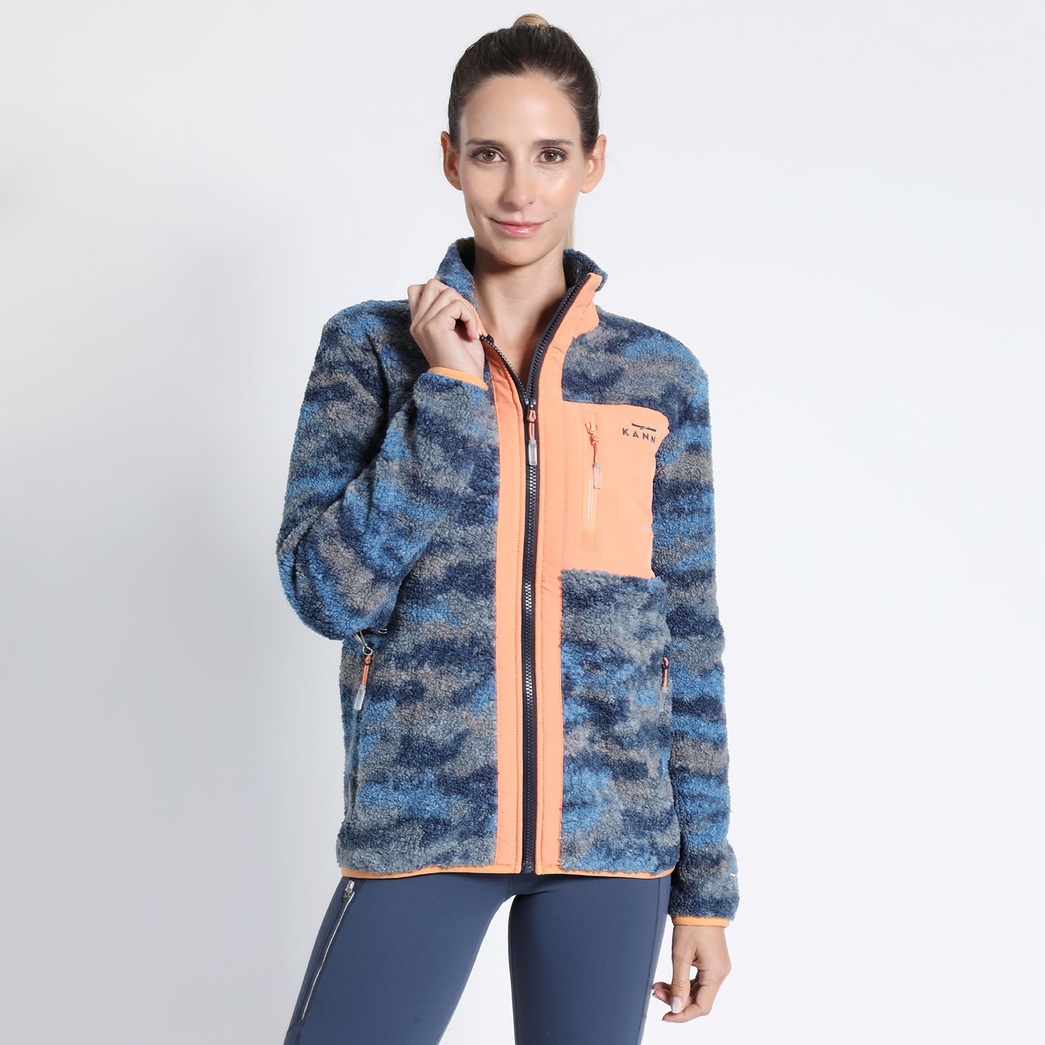 Polar Sherpa Estampado Mujer