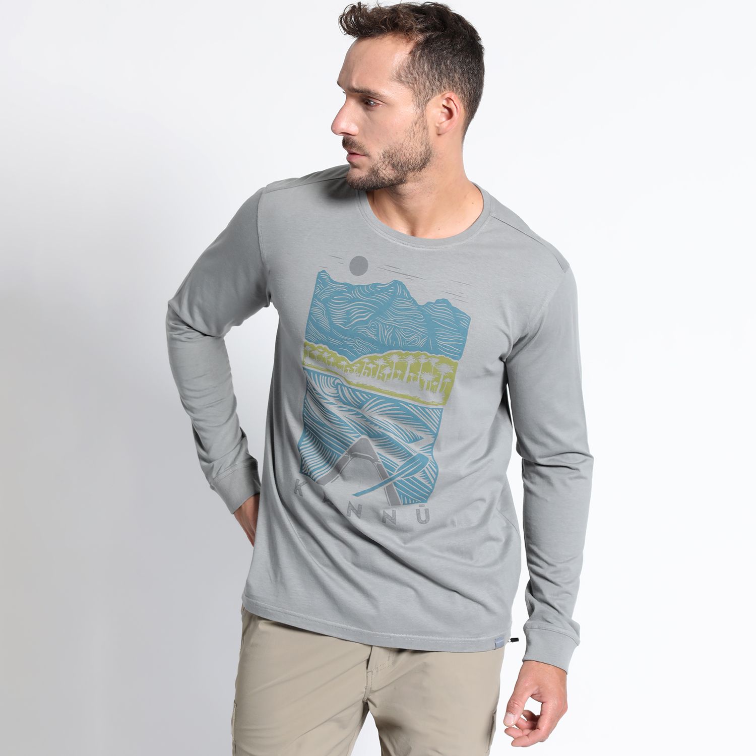 Polera Estampada Lifestyle Hombre