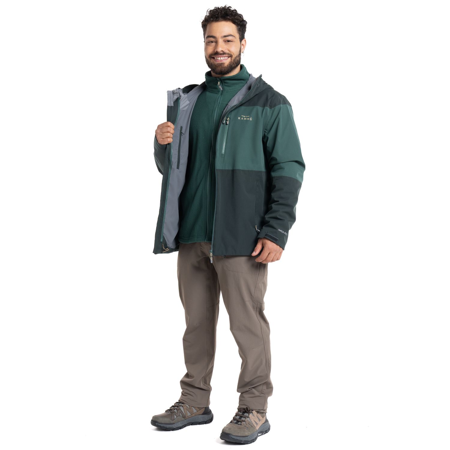PARKA OUTDOOR 3 EN 1 BAKER HOMBRE
