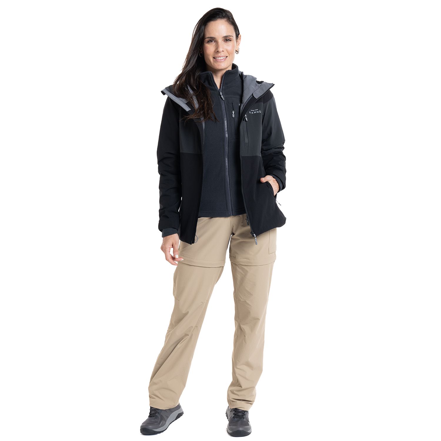 PARKA OUTDOOR 3 EN 1 BAKER MUJER