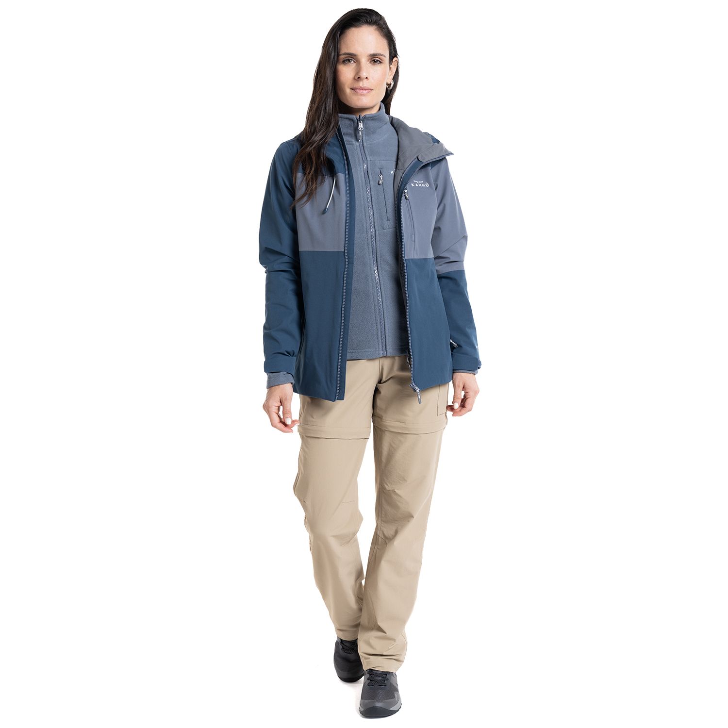 PARKA OUTDOOR 3 EN 1 BAKER MUJER