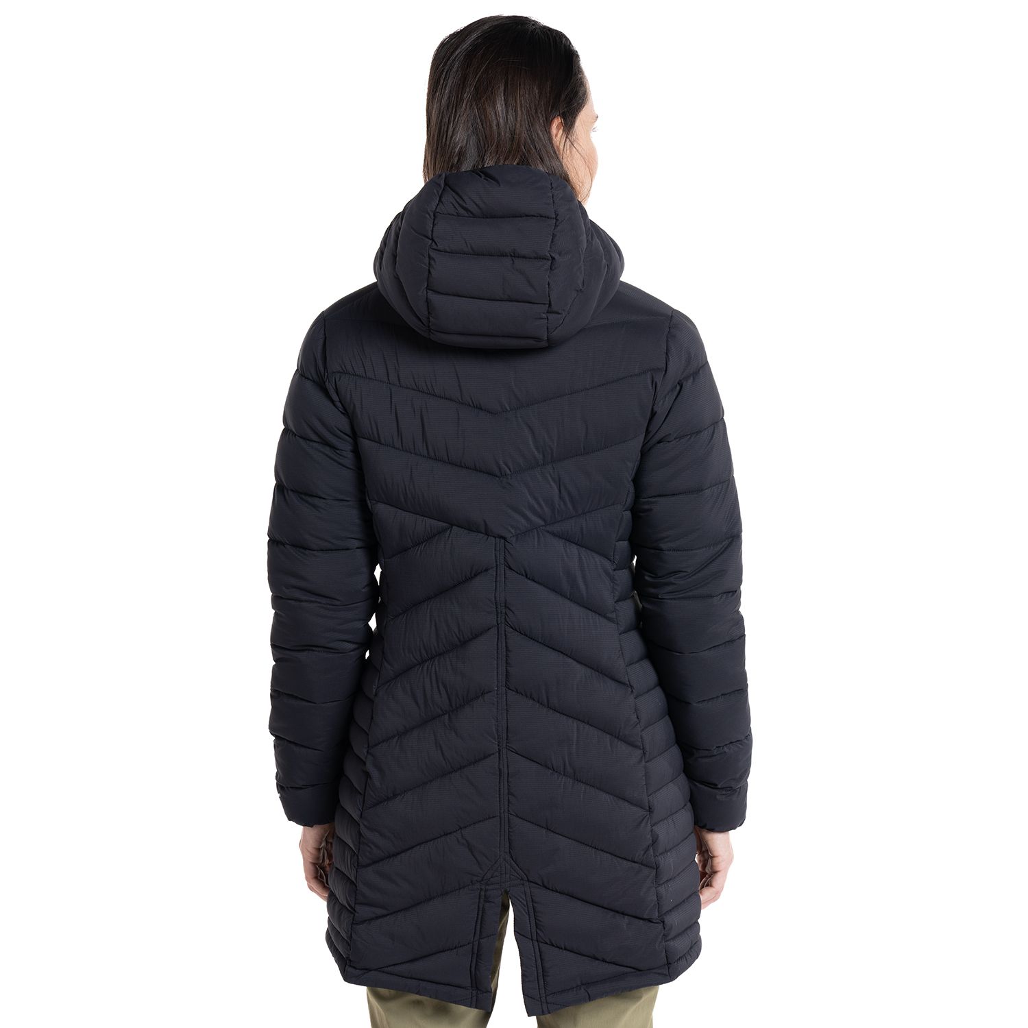 PARKA OUTDOOR LARGA INSULADA CISNES MUJER