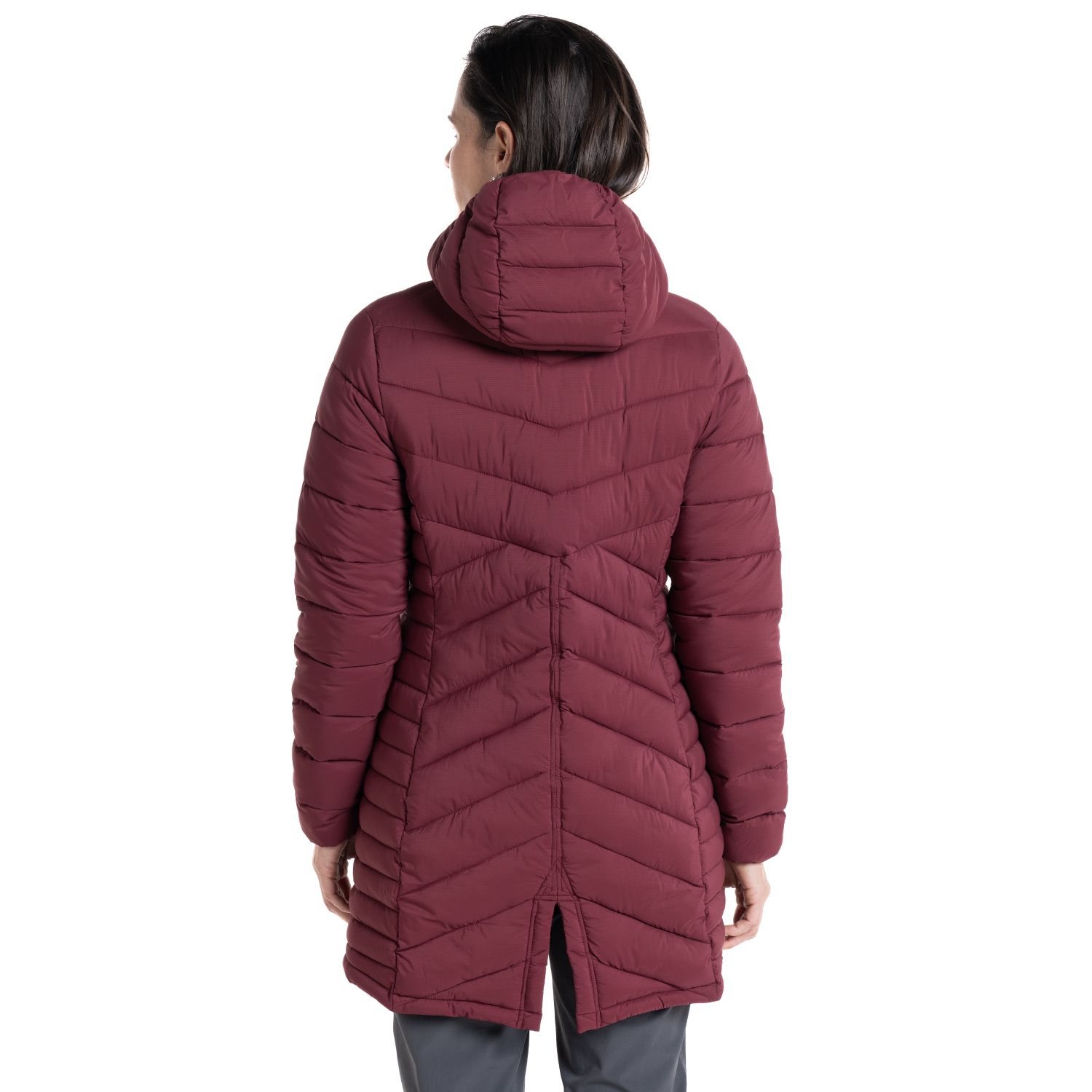 PARKA OUTDOOR LARGA INSULADA CISNES MUJER
