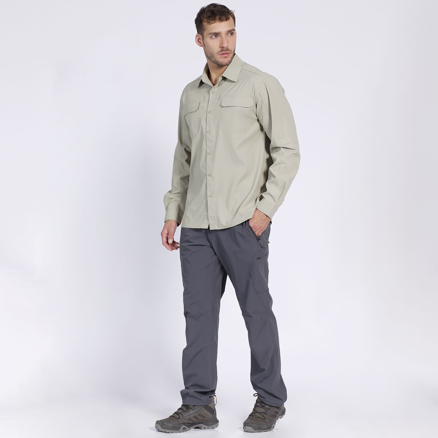 Camisa Outdoor Institucional Hombre