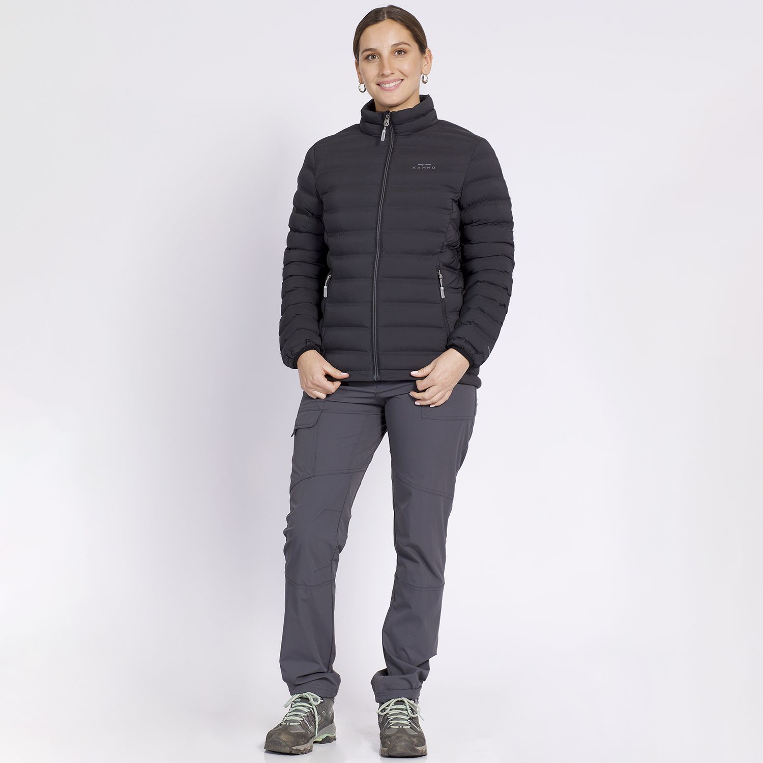 Parka Insulada Grey Mujer
