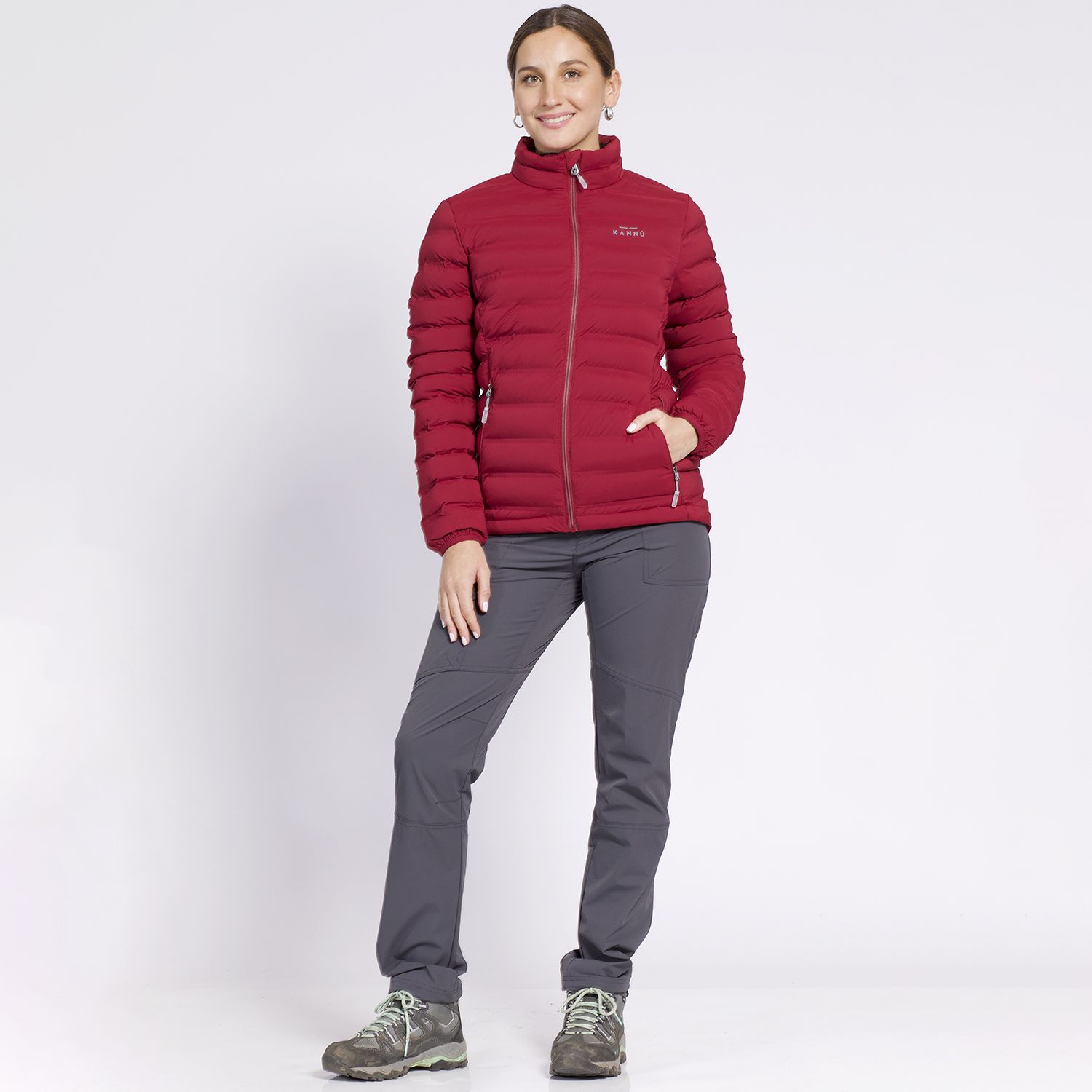 Parka Insulada Grey Mujer