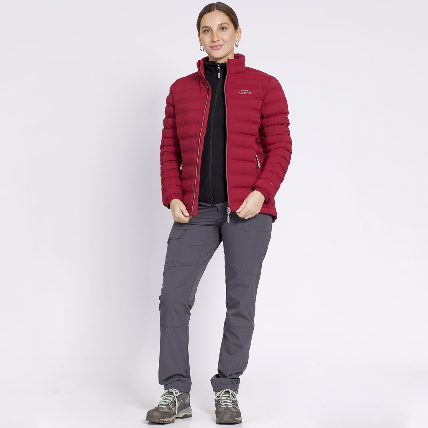 Parka Insulada Grey Mujer