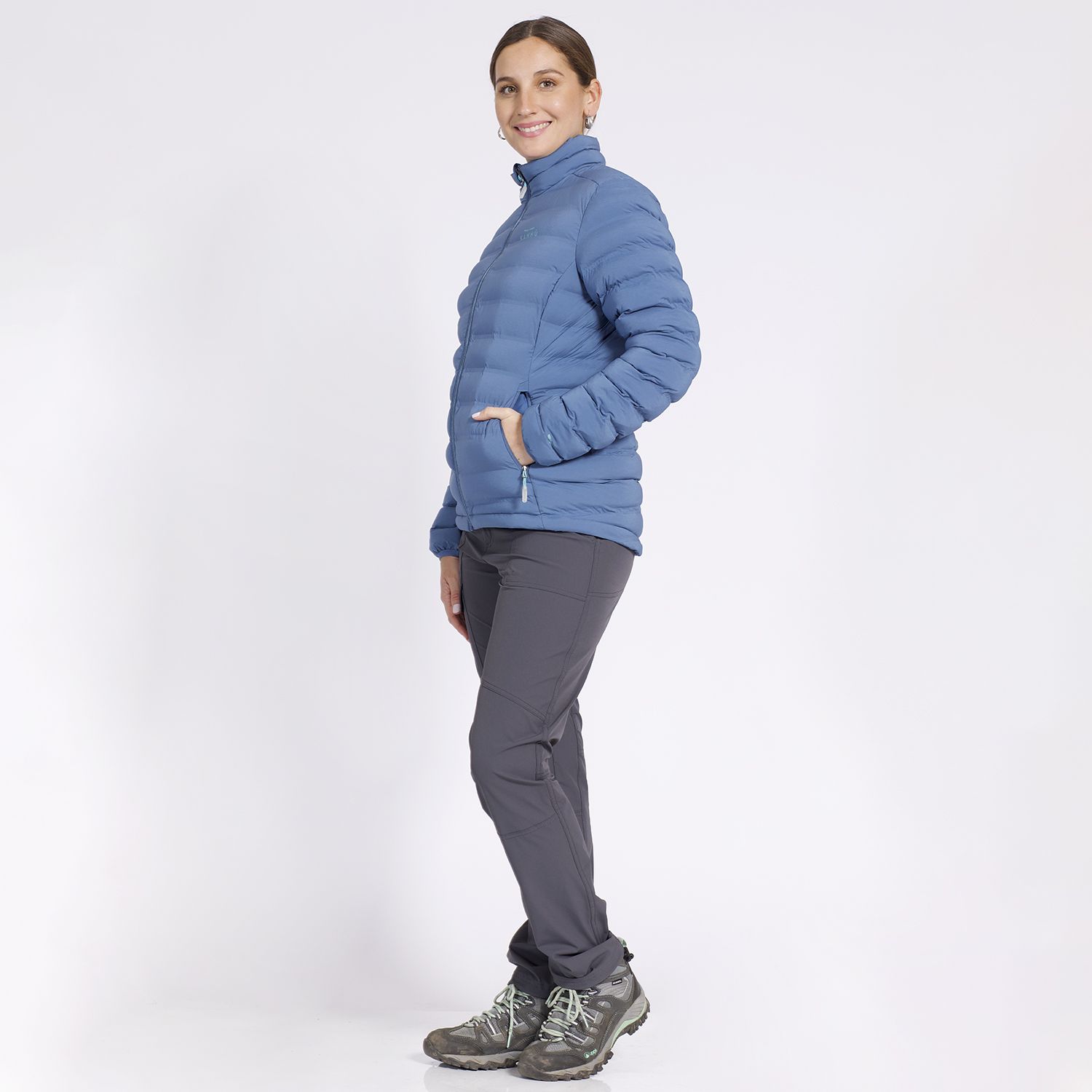 Parka Insulada Grey Mujer