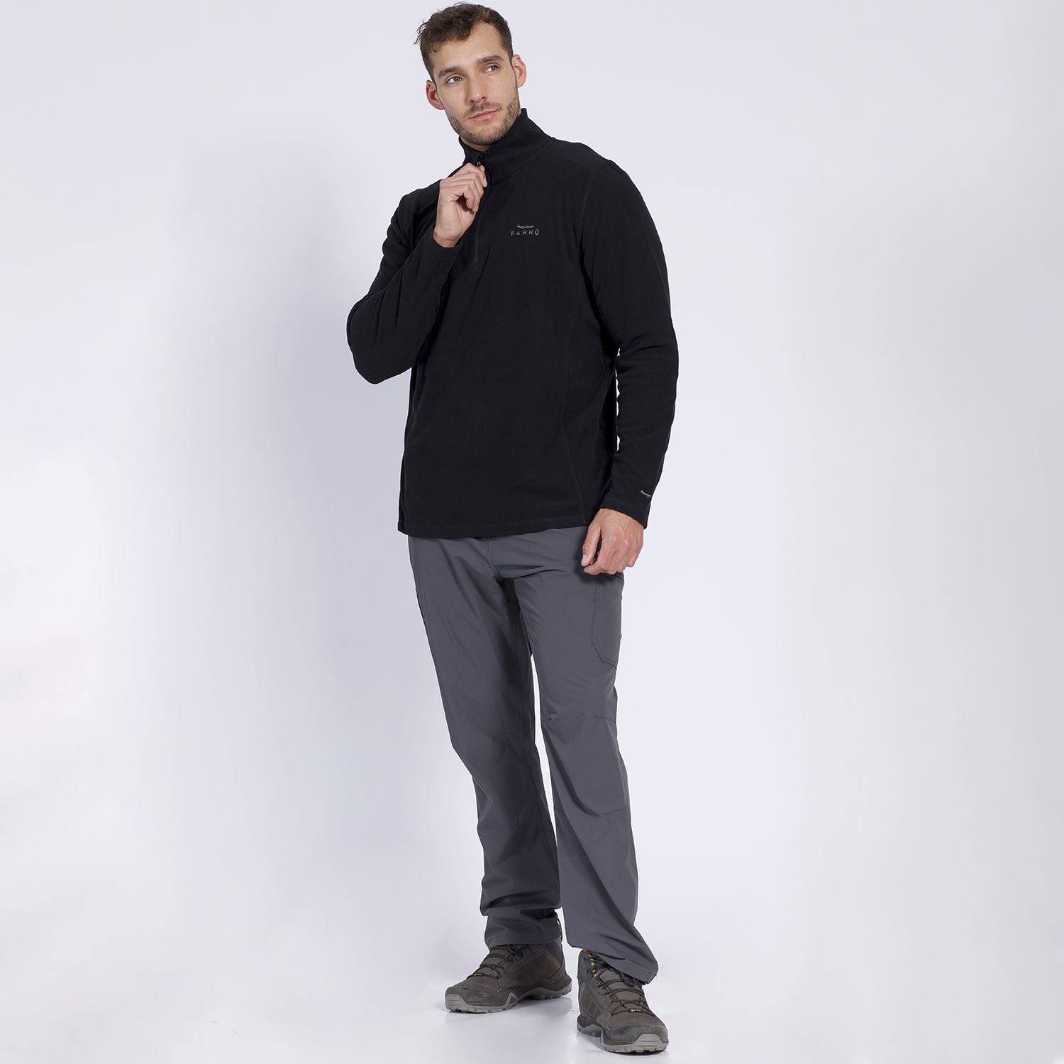 Polar Valle De La Luna Half Zipper Hombre