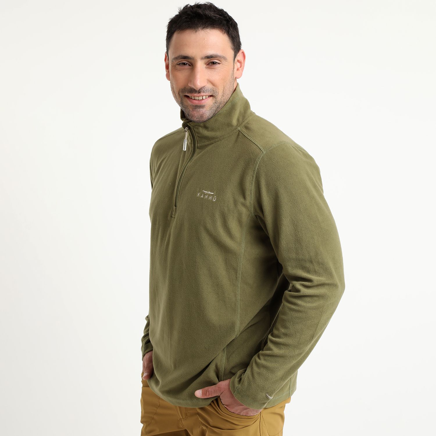 Polar Valle De La Luna Half Zipper Hombre