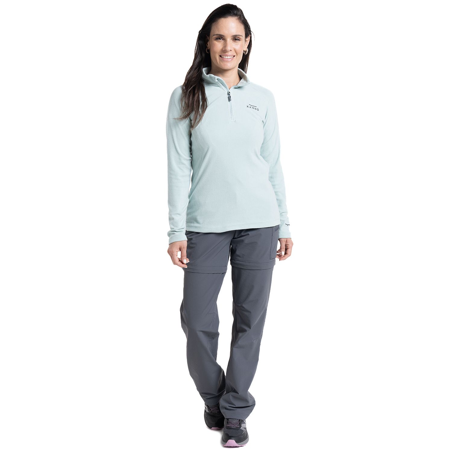 POLAR VALLE DE LA LUNA HALF ZIPPER MUJER