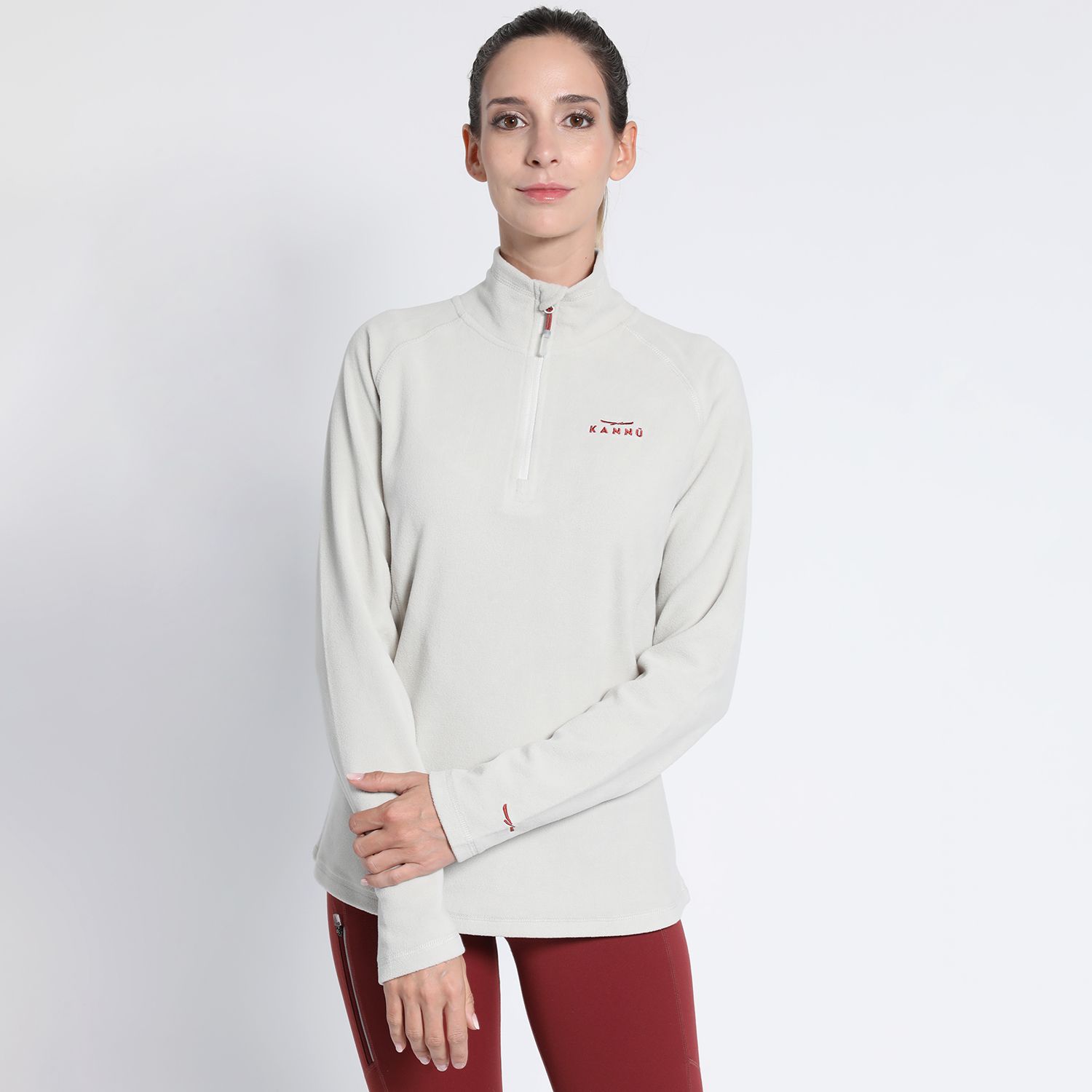 Polar Valle De La Luna Half Zipper Mujer