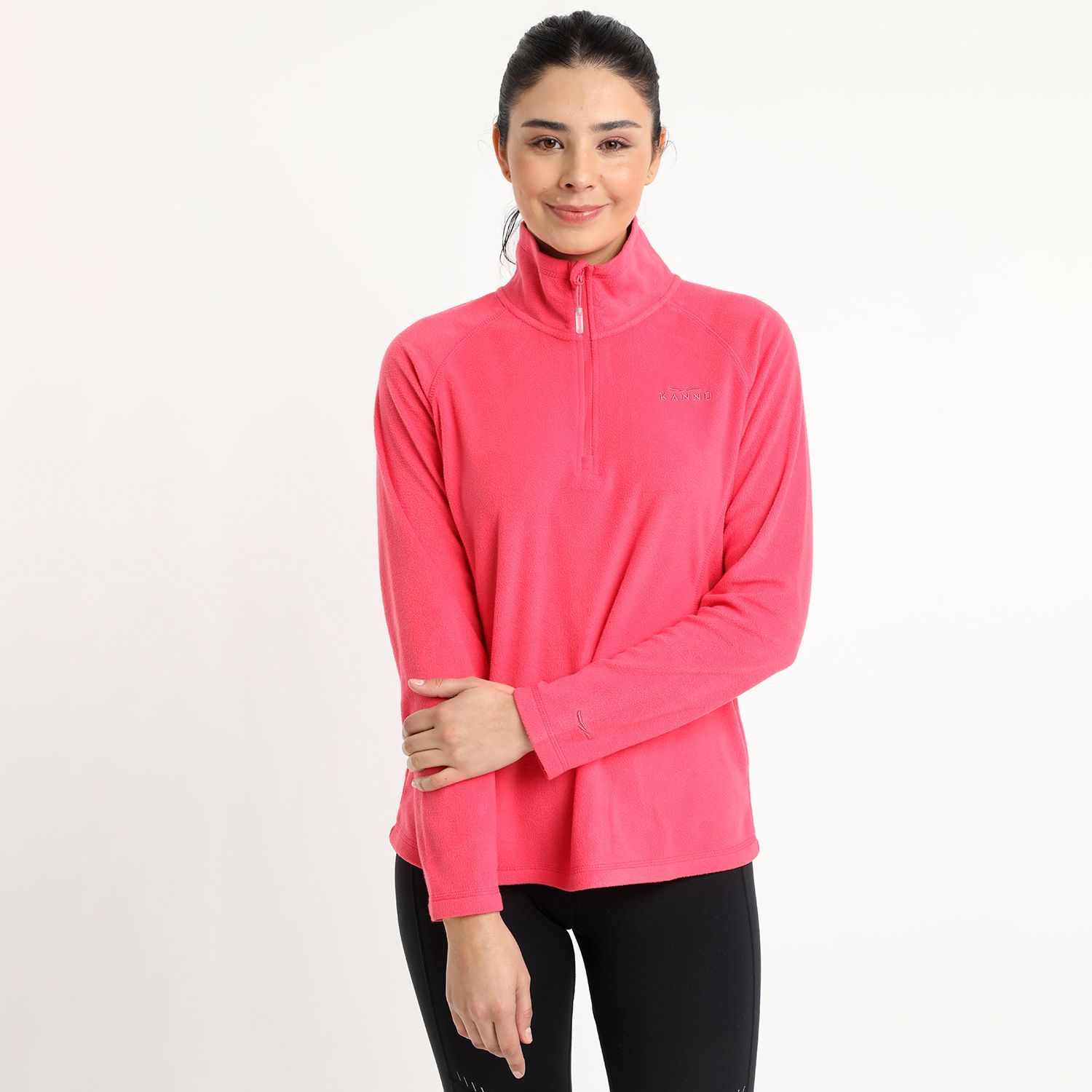 Polar Valle De La Luna Half Zipper Mujer
