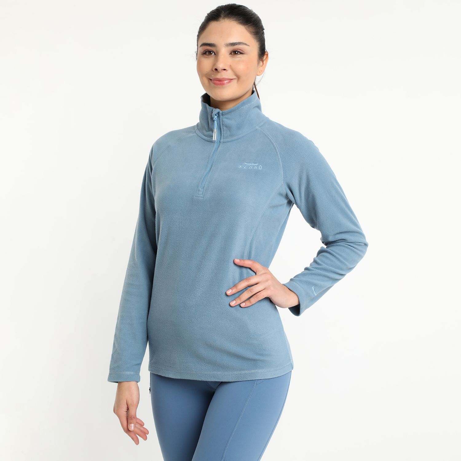 Polar Valle De La Luna Half Zipper Mujer