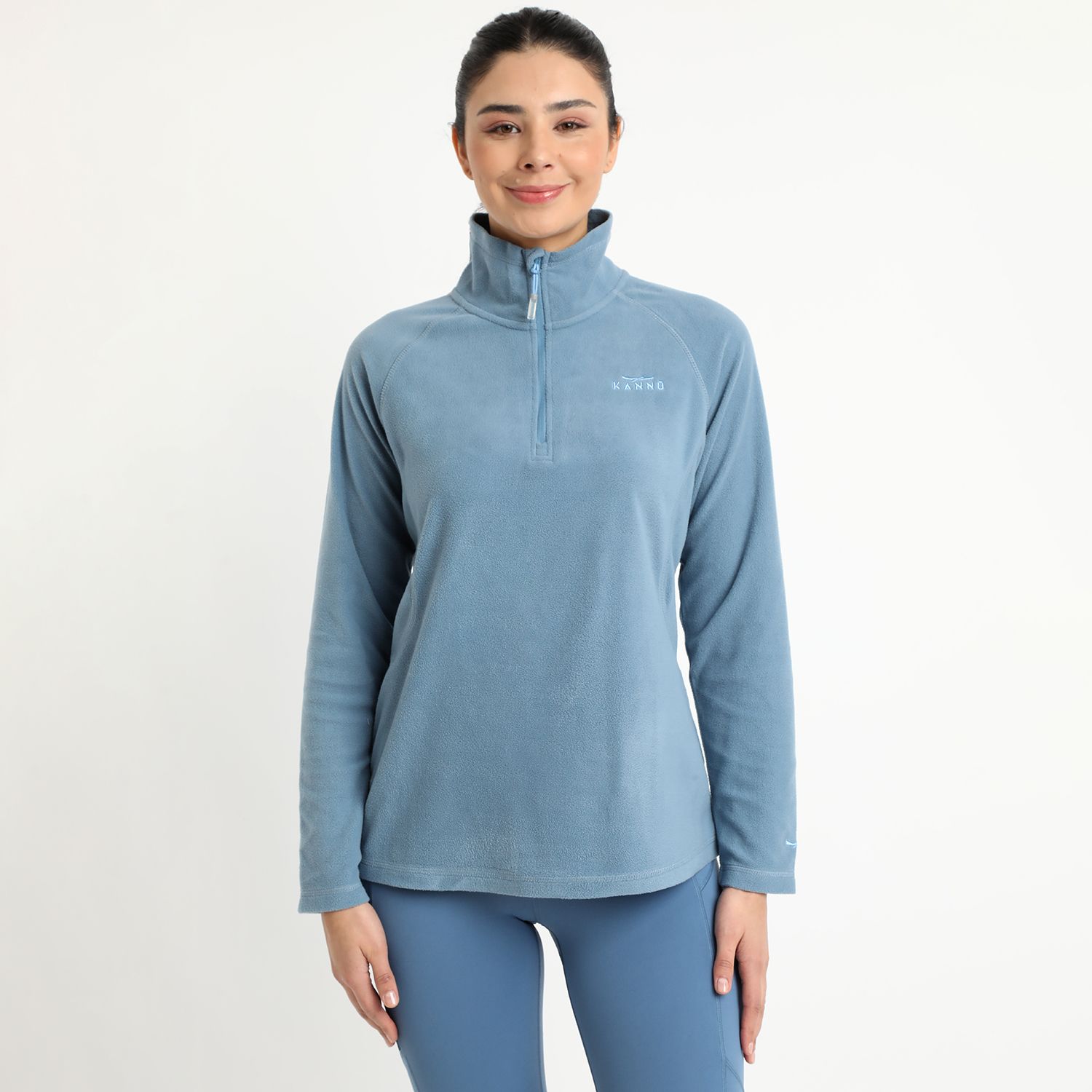 Polar Valle De La Luna Half Zipper Mujer