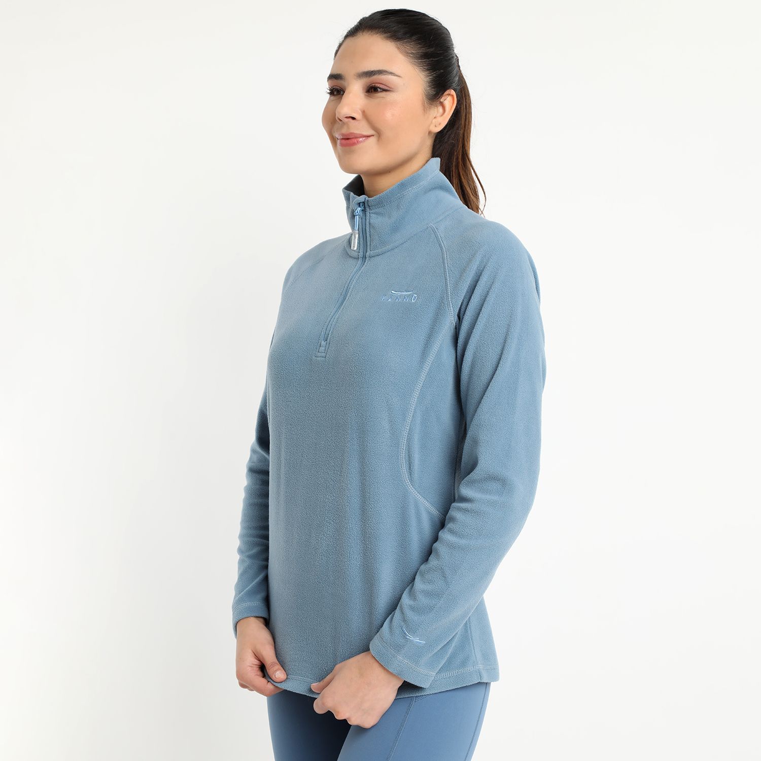 Polar Valle De La Luna Half Zipper Mujer