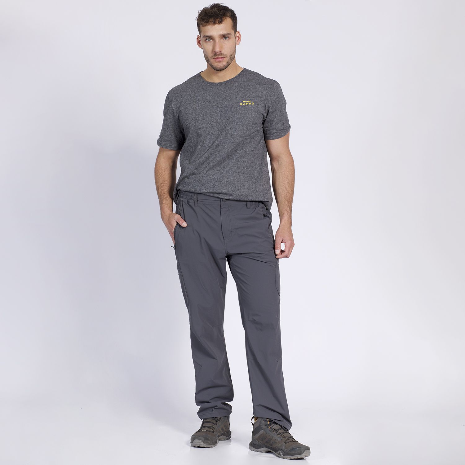 Pantalon Hombre Multibolsillo