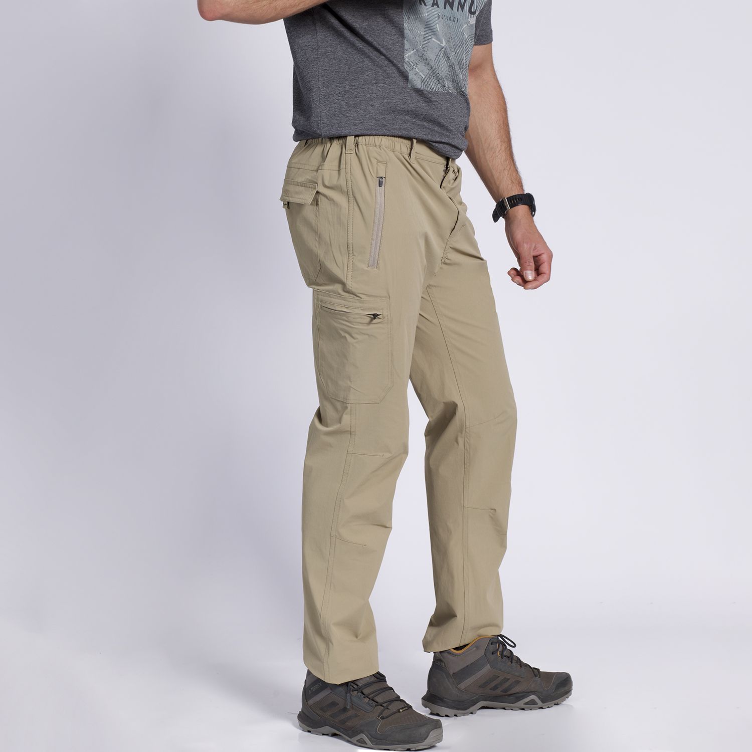 Pantalon Hombre Multibolsillo