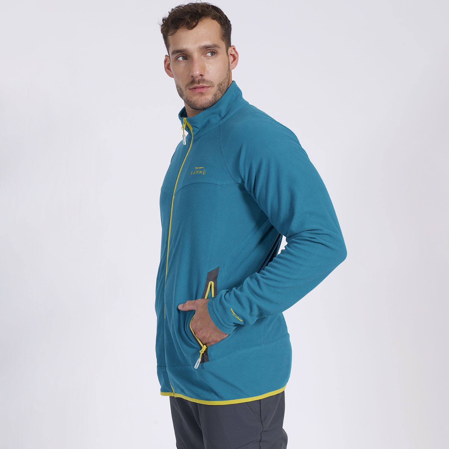 Polar Square Full Zipper Hombre