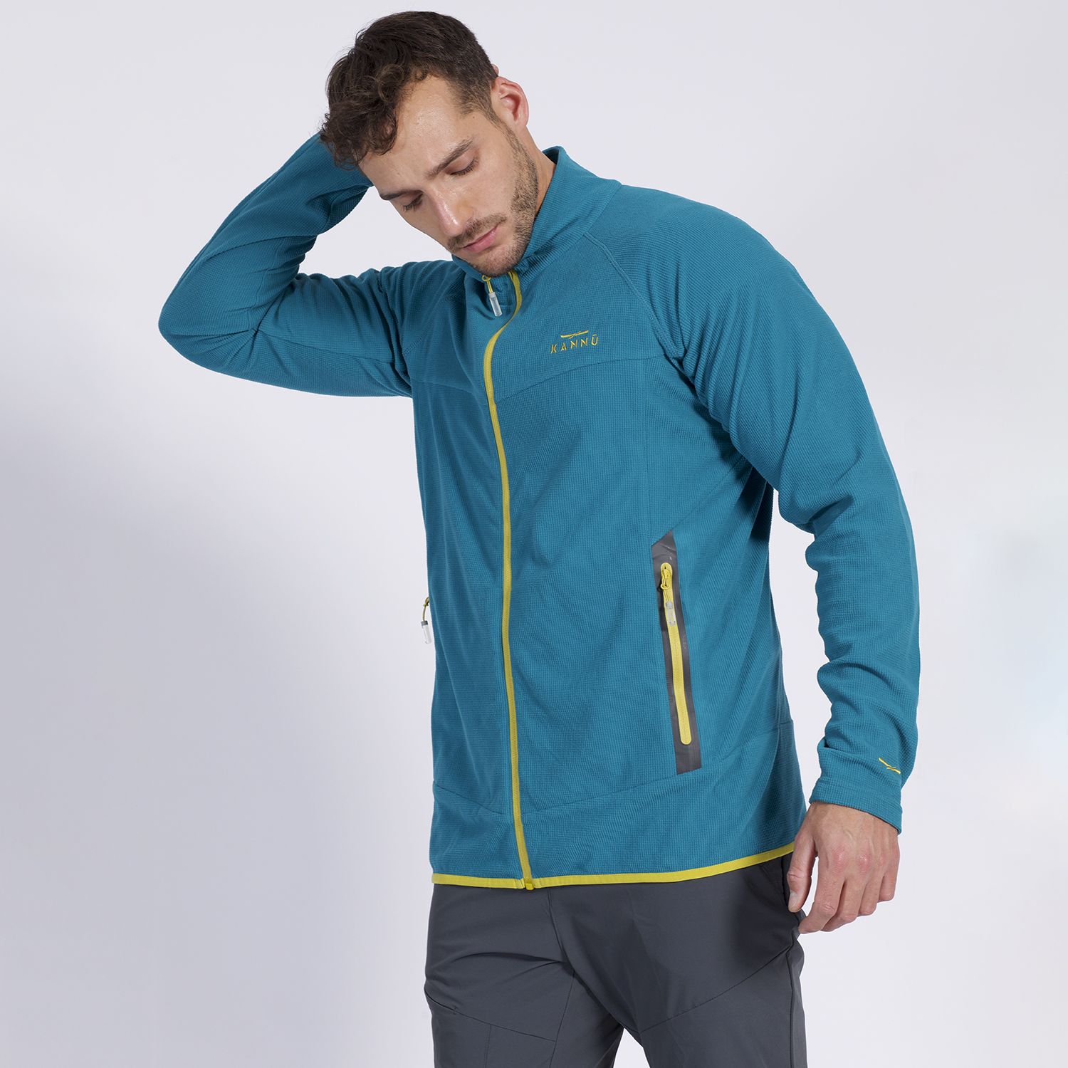 Polar Square Full Zipper Hombre