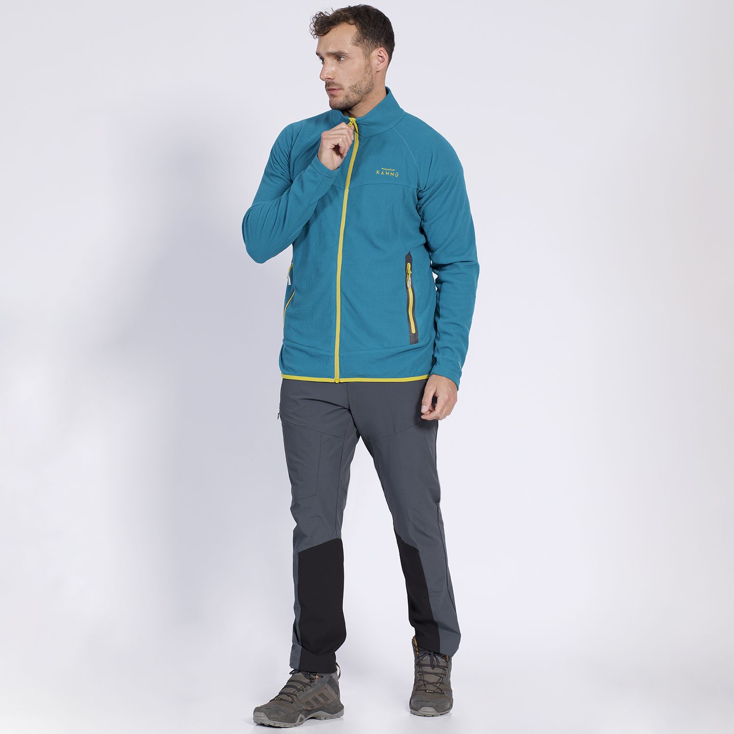 Polar Square Full Zipper Hombre