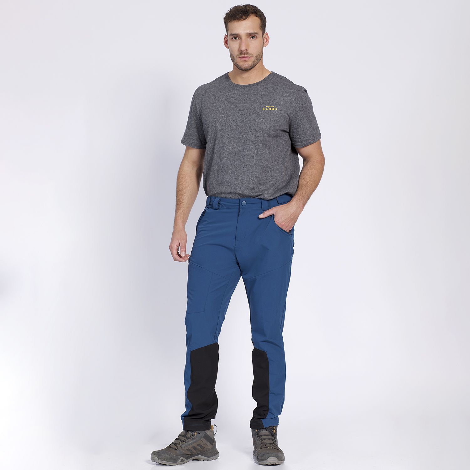 Pantalon Hikking Force Knee Outdoor Hombre
