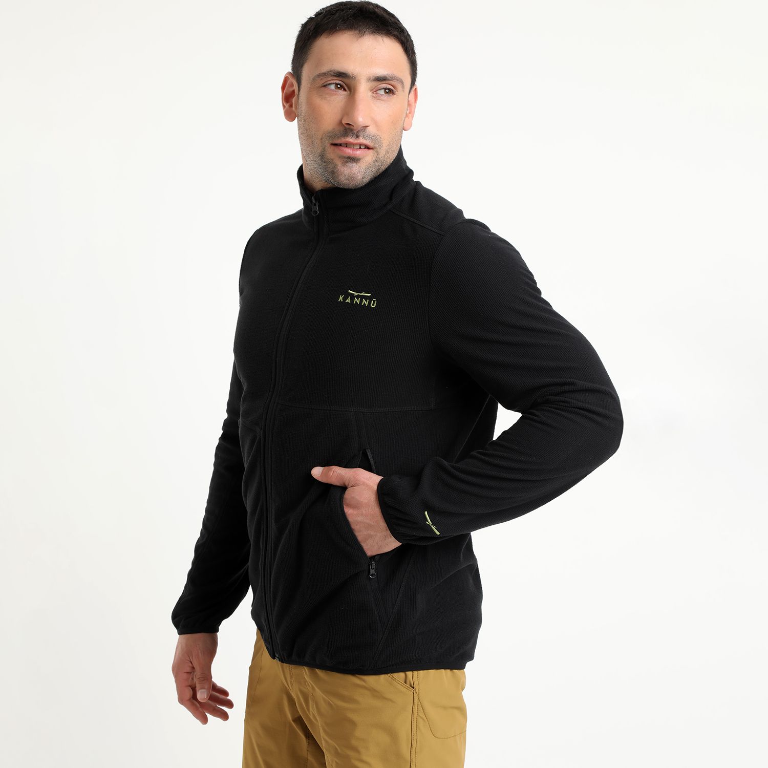 Polar Square Full Zipper Hombre