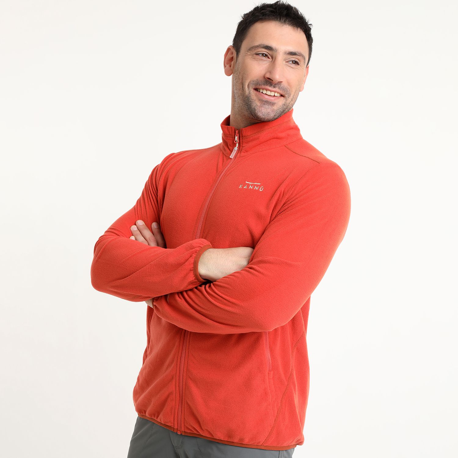 Polar Square Full Zipper Hombre