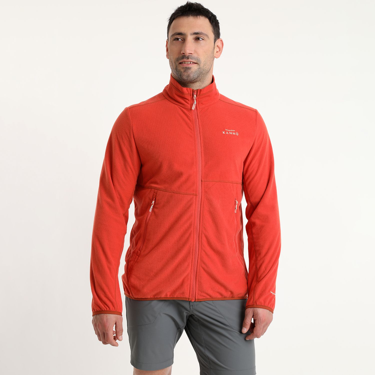 Polar Square Full Zipper Hombre