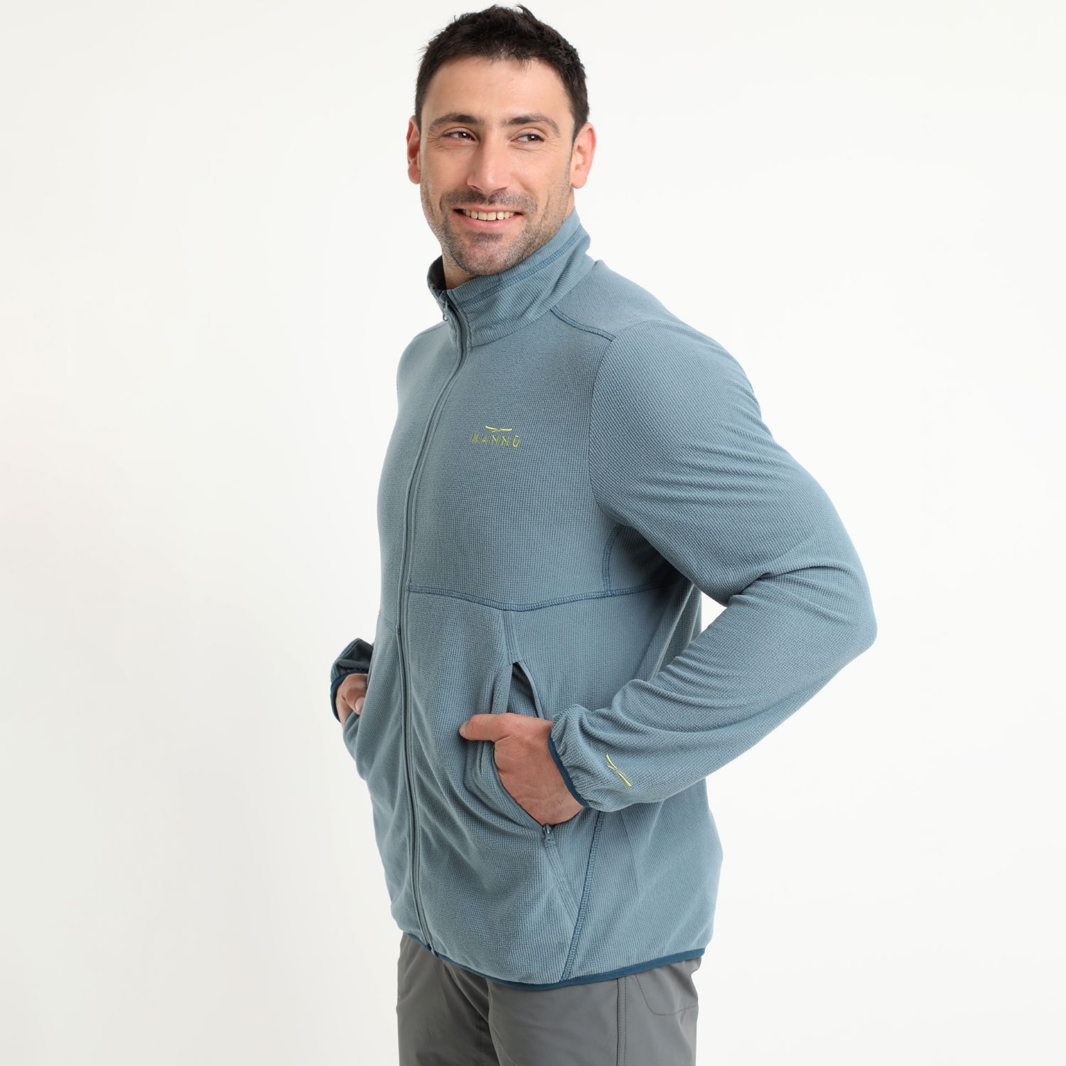 Polar Square Full Zipper Hombre