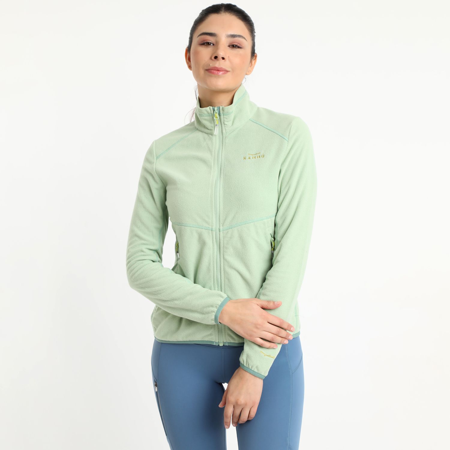 Polar Square Full Zipper Mujer