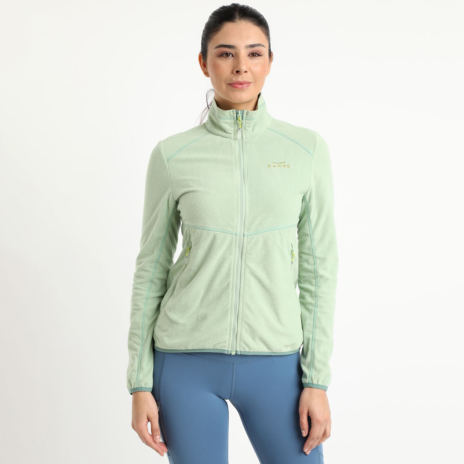 Polar Square Full Zipper Mujer