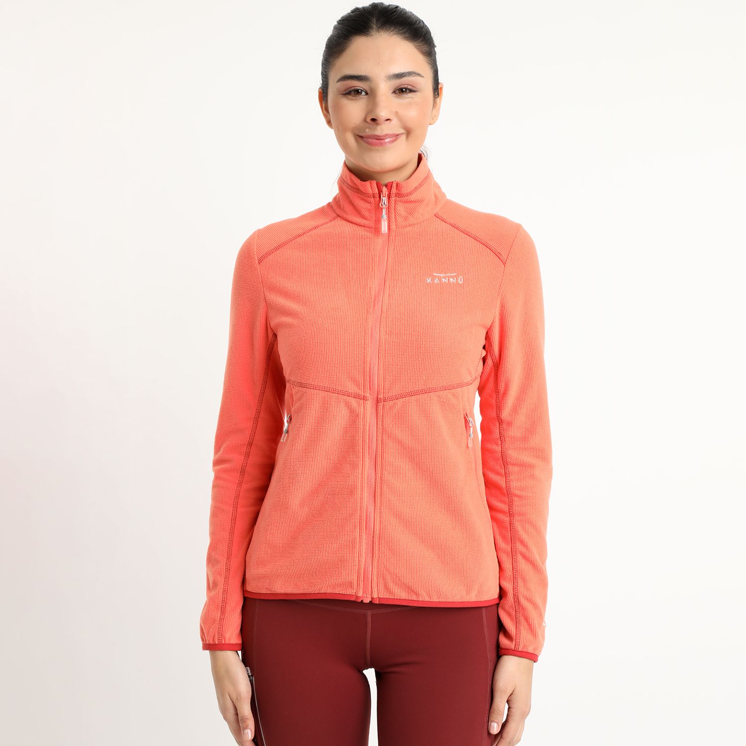 Polar Square Full Zipper Mujer
