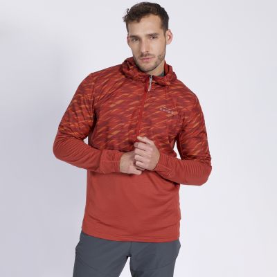 Polar Trail Running Half Zipper Print Hombre