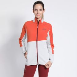 Polar Trail Running Bitone Full Zipper Mujer